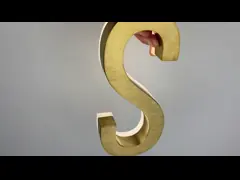 CE ROHS нержавеющей стали доски знака ресторана HIGHSPAN подсвеченный video