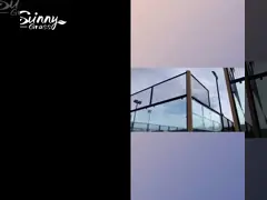 Множественные цвета покрасили искусственное поле хоккея Padel шарика ворот тенниса дерновины 12mm video