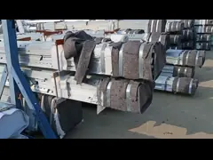 Galvanized Tubular Steel Pole Antenna Angular Tower video