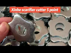 Конкретные резцы Tct барабанчика Bef 200 Bartell скарификатора для поверхностных оборудований скарификатора приготовления уроков video