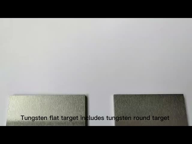 99.95% Purity 69 HRA Min Silver  Tungsten Sputtering Targets For Industrial