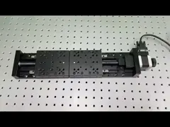 Двойная точность этапа моторизовала перемещение линейных этапов электрическое 50mm video