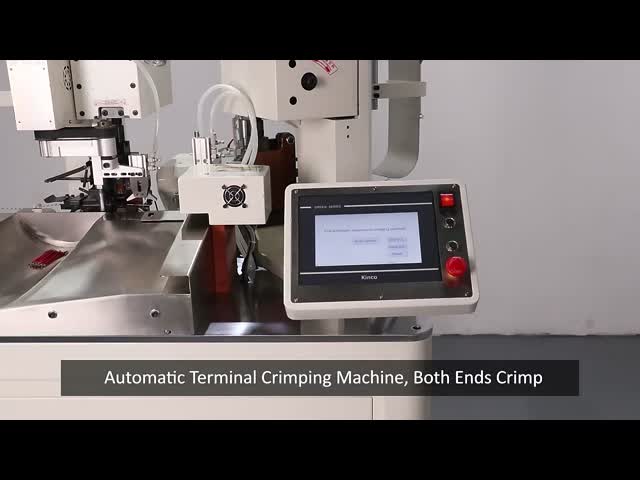 CX-801 Double Side Terminal Wire Stripping And Crimping Machine Fully Automatic