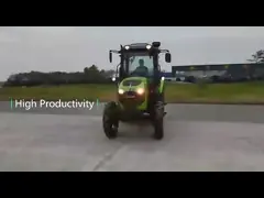 Hydraulic Tricycle Mini Farm Tractor 90HP Heavy Duty Tractor video