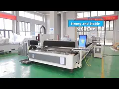 резец лазера волокна 4000*2000mm подвергает приставной резак механической обработке лазера Raytools MAX/Raycus video