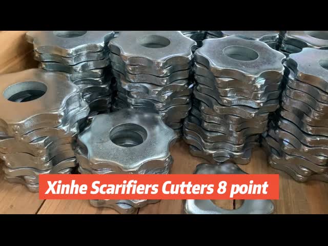 Electric Walk Behind Scarifier / Grinder Replacement Planer Drum TCT Heads Scarifier Cutters