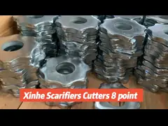 6pt 12pt Вольфрамовые карбидные лезвия для очистки дорожного полотна video