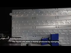 Решение системы хранения энергии батареи охлаждая с плитой жидкостного охлаждения холодной video