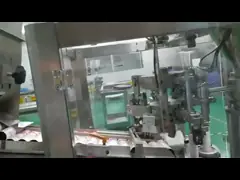 Алюминиевая завалка трубки зубной пасты и герметизируя машина пластиковое 40/Min 200ml video