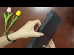 Портативный водонепроницаемый кожаный переплет для бизнеса Padfolio Mobile Power Notebook video