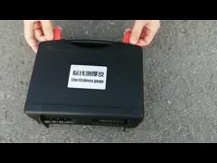 China Red 8GB Retro Reflective Meter For Road Markings One Key Calibration supplier