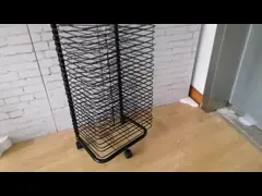 Металла засыхания картины полки провода весны стеллажей для выставки товаров офиса бумажного трубчатые video