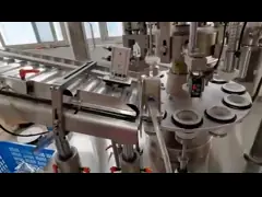 Автоматический алюминий Al/пластиковая мягкая завалка трубки и герметизируя заполнитель заключения клея сливк руки косметики лосьона машины video