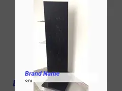 Выставочная витрина Пегбоард 3 сторон/шкаф настенного дисплея колышка металла треугольника video