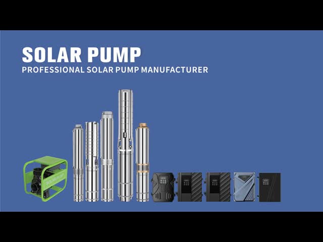 OEM Solar Deep Well Water Pump Irrigation Dc Submersible Solar Pump