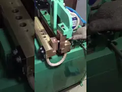 Сварочный аппарат сварки встык наивысшей мощности JE-50 пневматический для освещать обработку video