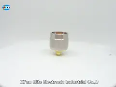 DC - тип держатель n мужчины диапазона изменения частот 11GHz прямой панели соединителя video