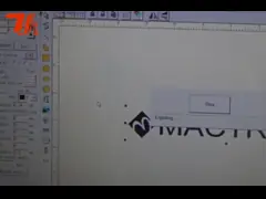 Горячая продажа 30 Вт портативная мини-металловолоконная лазерная маркировка с ноутбуком video