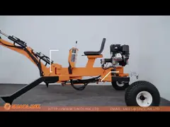 Портативный мини Towable затяжелитель Backhoe экскаватора Backhoe 2500mm video