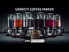 1.2L Электрический капельный кофеварка Автоматический высококлассный домашний кофеварка video