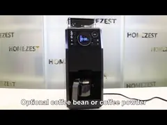 GM3002 Автоматический кофеварка для ароматизации кофе с мельницей с высококачественным светодиодным дисплеем video