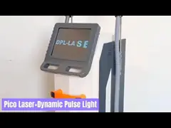 Удаление татуировки машины красоты лазера Nd Yag Pico многофункциональное и удаление волос Dpl video