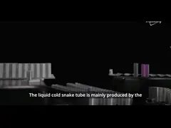 Большая трубка водяного охлаждения охладителя зоны контакта для накопления энергии video