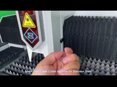 небольшой автомат для резки металлического листа лазера волокна автомата для резки 1500W 2000W лазера волокна 1000W video