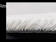 УЛЬТРАФИОЛЕТОВЫЙ стабилизированный экологически носить PP искусственной травы лыжи огнезащитный трудно- video