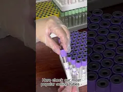 13*75mm Vacuum Blood Sample Collection Tube Edta Tube Gel Tube 1-10ml