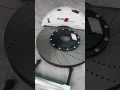 420MM*36MM Disc 10 Piston Brake Calipers Fit For Audi Q5 Q7 Q8 A4 A5 A6 video