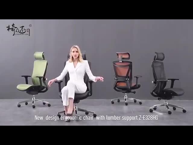 ODM Swivel Tilt Chair Ergonomic Mesh Task Chair With Leatherette Back