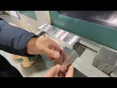 Круглый размещая стопорный штифт конусности термической обработки блоков обнаруживая местонахождение блок video