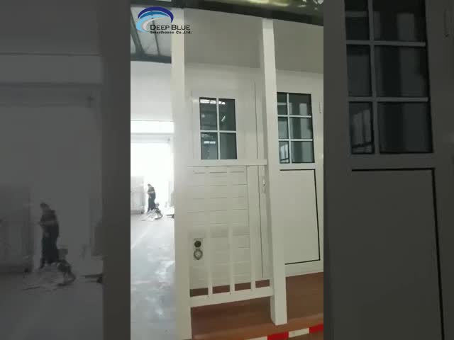 Modern Modular Wpc Board Prefabricated Tiny House On Wheel With Light Steel Frame video