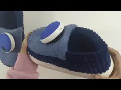 Winter Custom Graphene Electric Foot Warmer Warm Rechargeable Electronic Heated Cotton Shoes