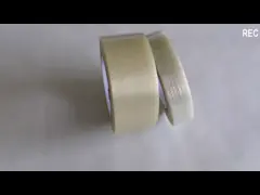 Дирекционная нить стеклоткани ленты нити связывая ленту для доставки и паковать video