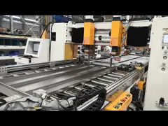 Многоточечный автоматический мобильный сварочный аппарат для точечной сварки с загрузочным роботом video