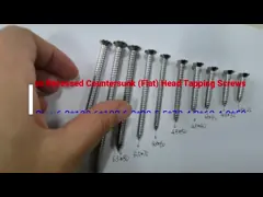 M2-M10 Countersunk Head Screw 120 Degree Flat Head Screw