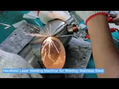 сварочный аппарат лазера сварщика 220V лазера волокна 2000W 1000w Handheld video