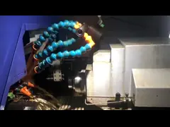 Части изготовленного на заказ магнитного плоского обслуживания КНК подвергая механической обработке для металла дозора video