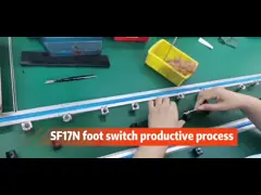 Изготовитель мягкого переключателя кнопки педального контроллера влияния Pin педального контроллера педали 9 влияния гитары щелчка 3PDT video