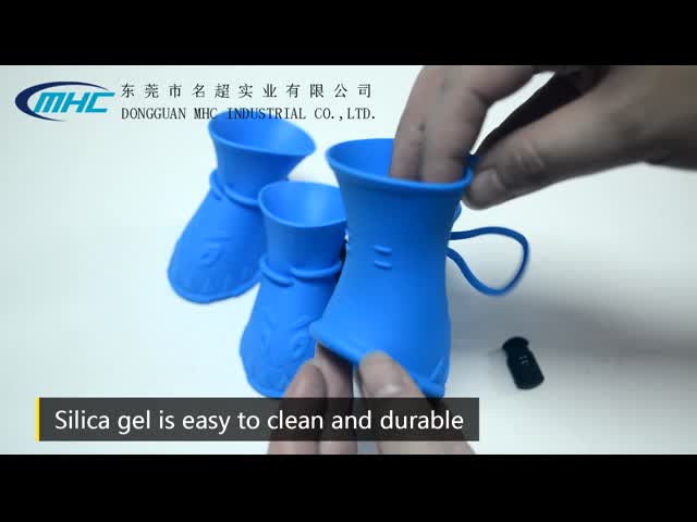 Customized Shape Silicone Pet Supplies Stocked Sustainable Silicone Dog Shoes