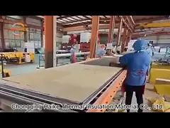 Панели сэндвича пены полиуретана изоляции внешней стены придают огнестойкость 950mm 1150mm video