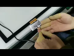 6H тип УДАРА верхнего слоя экрана сенсорной панели 15 дюймов емкостный со стеклом датчика video