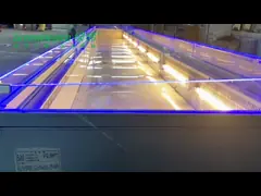 Тип цвет рекламы открытый белизны счетчика обслуживания собственной личности холодильника дисплея гастронома video