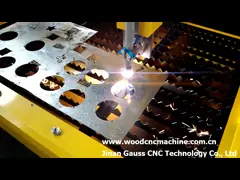 автомат для резки 1325/1530/1540 листа CNC машины резца металла плазмы 380V video