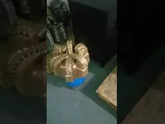 Бурная установка Бит алмазного инструмента 5-1/2 дюйма PDC бурение Бит нефтяного месторождения video