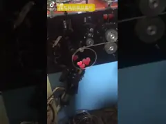 Кольцо провода автоматическое делая точность машины диаметр 2MM до 6MM video