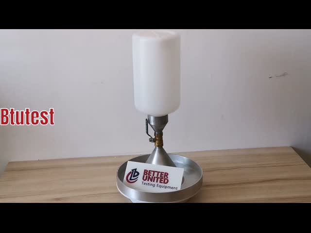 携帯用土の152mm 6つのインチの砂の円錐形テスト器具を試験機