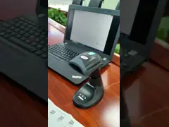 Беспроводной блок развертки штрихкода Bluetooth 2D быстро расшифровывая для магазина/гастронома супермаркета video